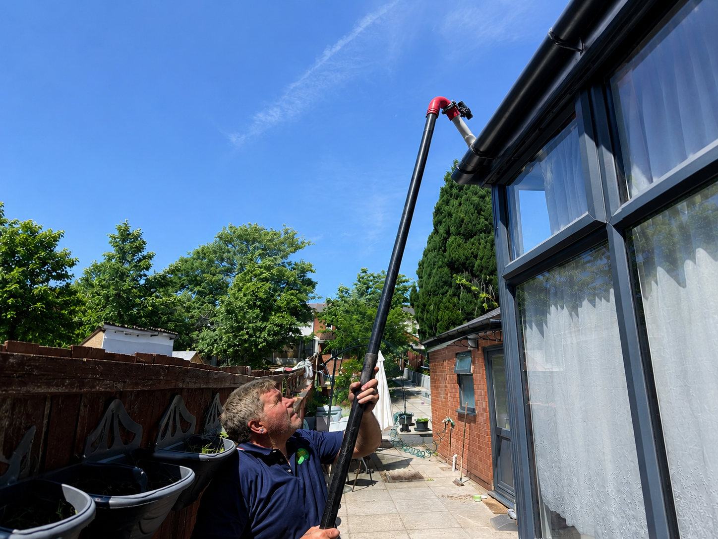 After professional gutter cleaning Ladywood B16 Birmingham Wow Gutters Ltd